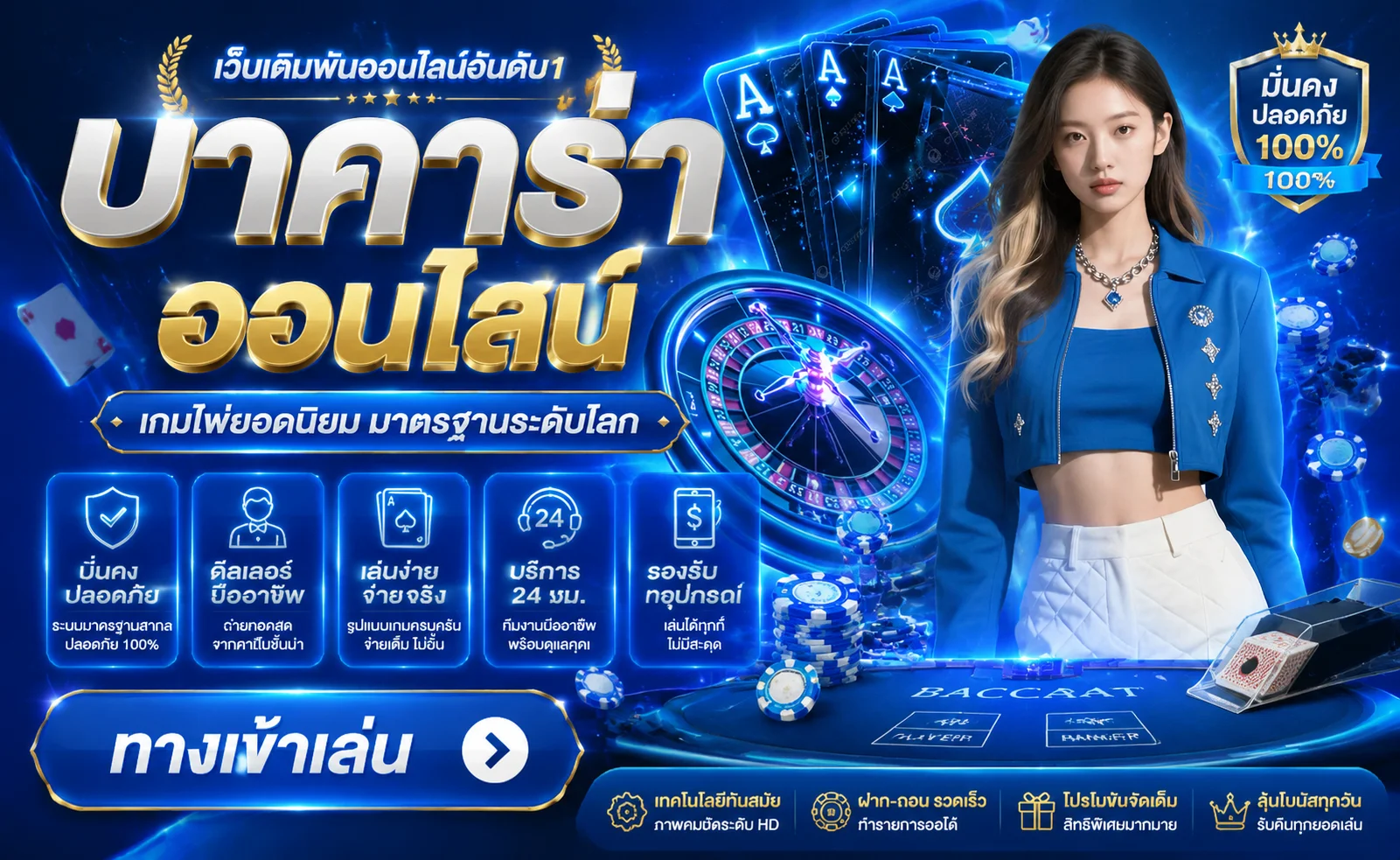 โต๊ะบาคาร่าออนไลน์ CLOUD89 คาสิโนสดจากดีลเลอร์จริงถ่ายทอดตรงจากบ่อน